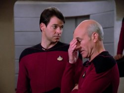 Picard and Riker Meme Template
