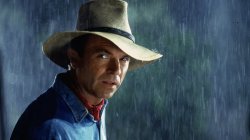 Alan Grant Jurassic Park Rain Meme Template