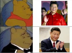 Xi Pooh Meme Meme Template