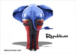 GOP Republican elephant Meme Template