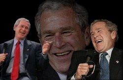 Bush Laughing Meme Template