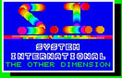 System International logo Meme Template