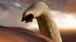 Dune Sandworm meeting individual person Meme Template