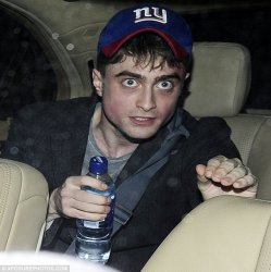 Daniel Radcliffe Looking Stoned Meme Template