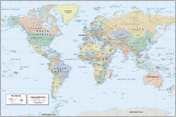 World Map Meme Template