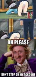 Creepy Wonka Meme Template