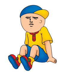 The perfect caillou Meme Template