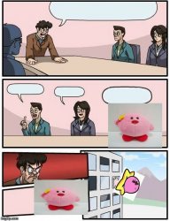 kirb out Meme Template