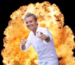 Rosberg Explosion Meme Template