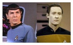 Spock and Data Meme Template