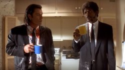 Pulp Fiction this some gourmet shit; Meme Template