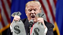 Trump in Love - Money Meme Template