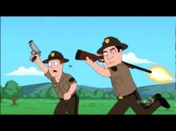 Family guy Bad Aim Meme Template