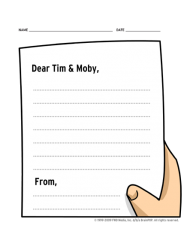 Dear Tim and Moby Meme Template