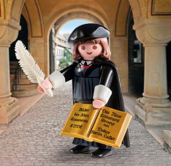 Martin Luther Playmobil Meme Template