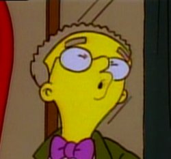 Smithers is Whistling Meme Template