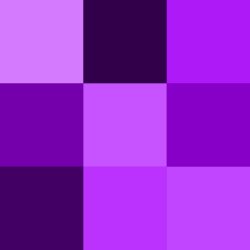 purple grid Meme Template