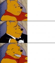 Winnie the Retard Meme Template