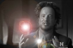 GIORGIO TSOUKALOS BLACK AND WHITE Meme Template