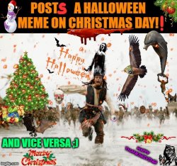Happy Holidays! Meme Template
