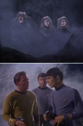 Star Trek Catspaw Halloween 1 Meme Template