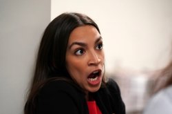 AOC Meme Template