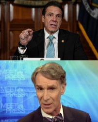Cuomo and Nye on Climate Change Meme Template