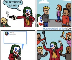 Joker Tweet Meme Template
