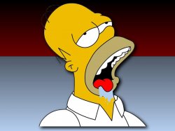 Homer Drooling Meme Template