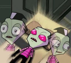 Tired Invader Zim Meme Template