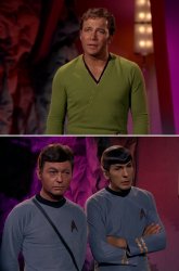 Kirk Spock Trouble Meme Template