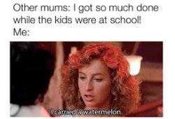 I carried a watermelon Meme Template