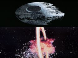 Death Star Explosion Meme Template