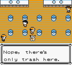Only trash here Pokémon Meme Template