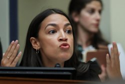 AOC Meme Template