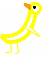 Banana bird Meme Template