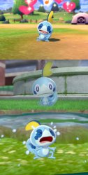 sobble Meme Template