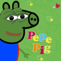 Pepe pig Meme Template
