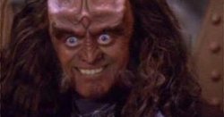 Klingon smiling Meme Template