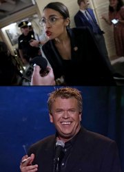 AOC complains Meme Template