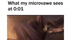 Thanos Microwave Meme Template