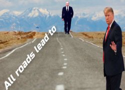 All Roads Lead to Putin Meme Template