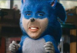 Nicolas Cage Sonic Meme Template