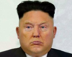 Donald Trump Clown Kim Meme Template