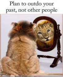 Outdo Your Past Meme Template