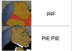 Piepie vs pipi Meme Template