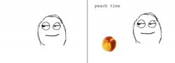 peach time Meme Template