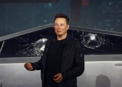 Elon Musk Broken Cybertruck Windows Meme Template