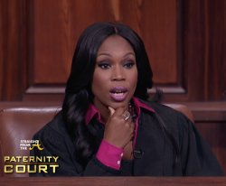 Paternity Court's Judge Lauren Lake Meme Template