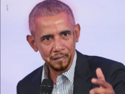 Obama with facial hair Meme Template